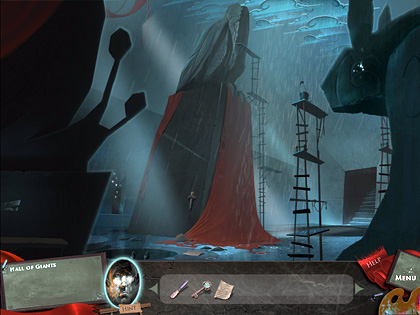 Hall of Giants Screenshot from Drawn: The Painted Tower Game