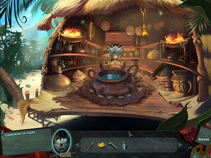 Cauldron of Light Screenshot from Drawn: The Painted Tower Game