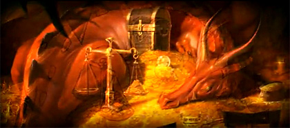 The Dragon’s Cave Screenshot from Drawn: The Painted Tower Sizzle Reel
