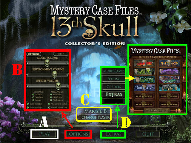 Mystery Case Files 13th Skull Walkthrough