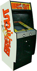 Breakout arcade cabinet